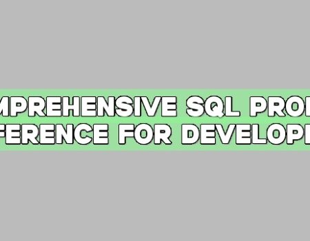 Comprehensive SQL Prompt Reference for Developers