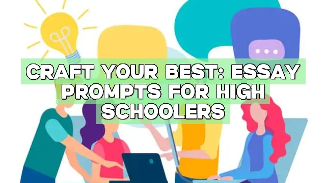 best essay contests for high schoolers