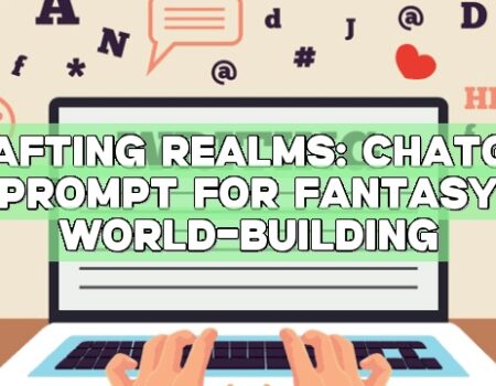 Crafting Realms: ChatGPT Prompt for Fantasy World-building