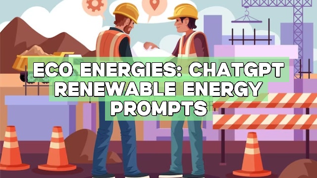 Eco Energies: ChatGPT Renewable Energy Prompts