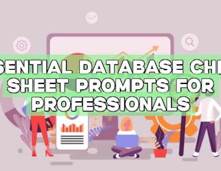 Essential Database Cheat Sheet Prompts for Professionals