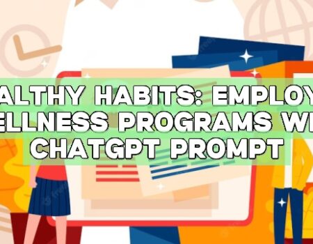 Healthy Habits: Employee Wellness Programs with ChatGPT Prompt