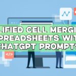 Simplified Cell Merging in Spreadsheets with ChatGPT Prompts